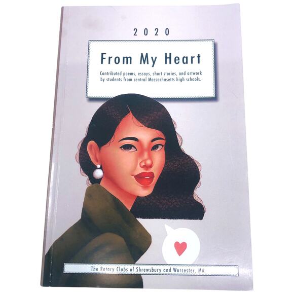 From My Heart 2020 Rotary Clubs of Shrewsbury & Worcester MA Paperback Book - Picture 1 of 10